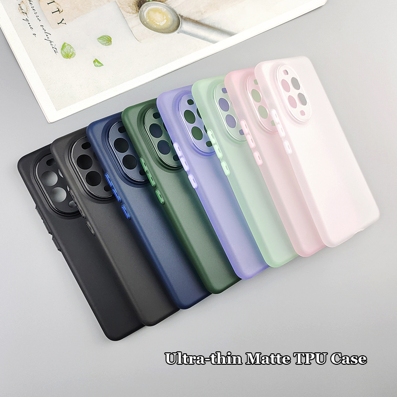 Huawei Nova 12 - حافظة رفيعة للغاية غير لامعة مضادة