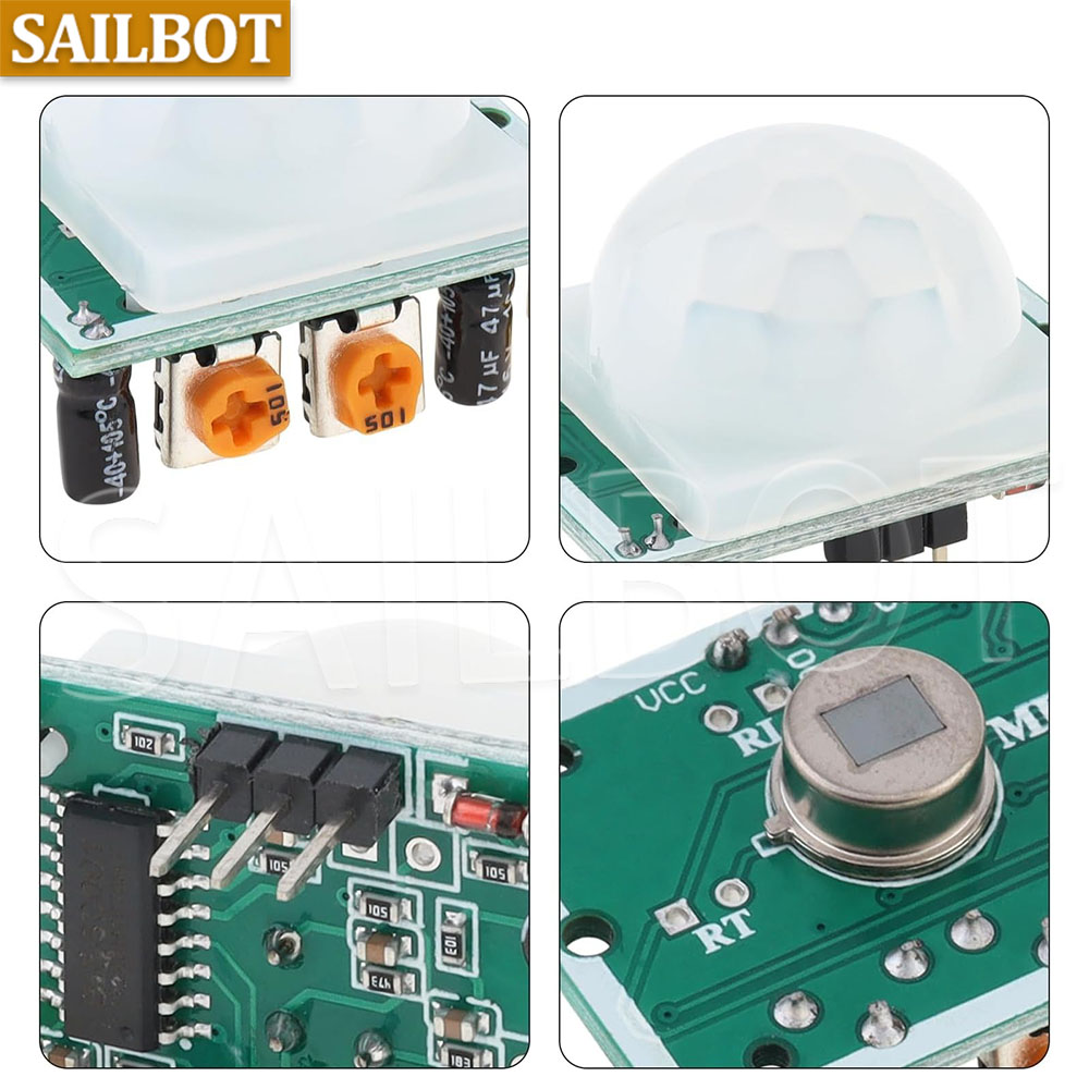 HC-SR501 PIR مستشعر الأشعة تحت - مراجعة Muscle Sensor Emg وسعره