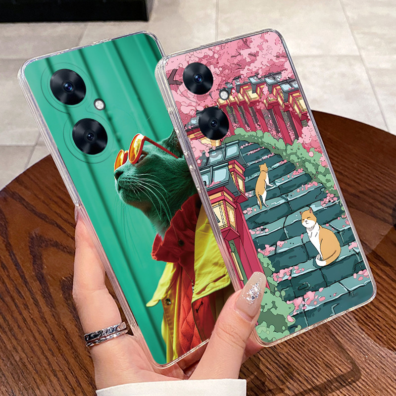 غطاء حماية شفاف من السيليكون ا - مراجعة Huawei Nova 12 وسعره